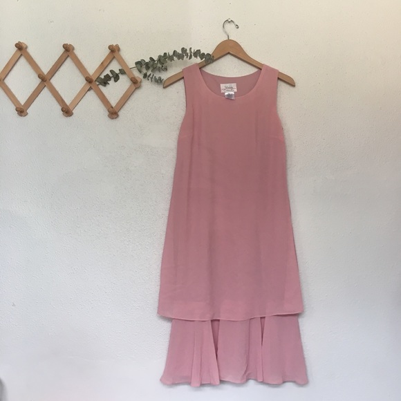 Vintage Dresses & Skirts - Vintage Blush Flapper Dress